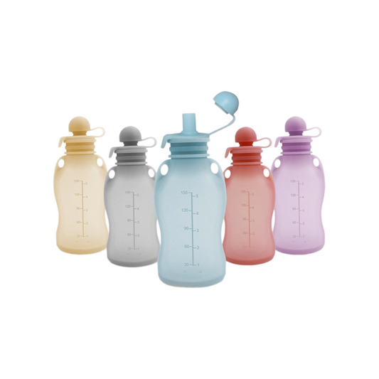 Reusable Silicone Breast Milk Storage Bag | Leak-Proof Portable Breastmilk Freezer Pouch 150ml | Baby Feeding Accessories