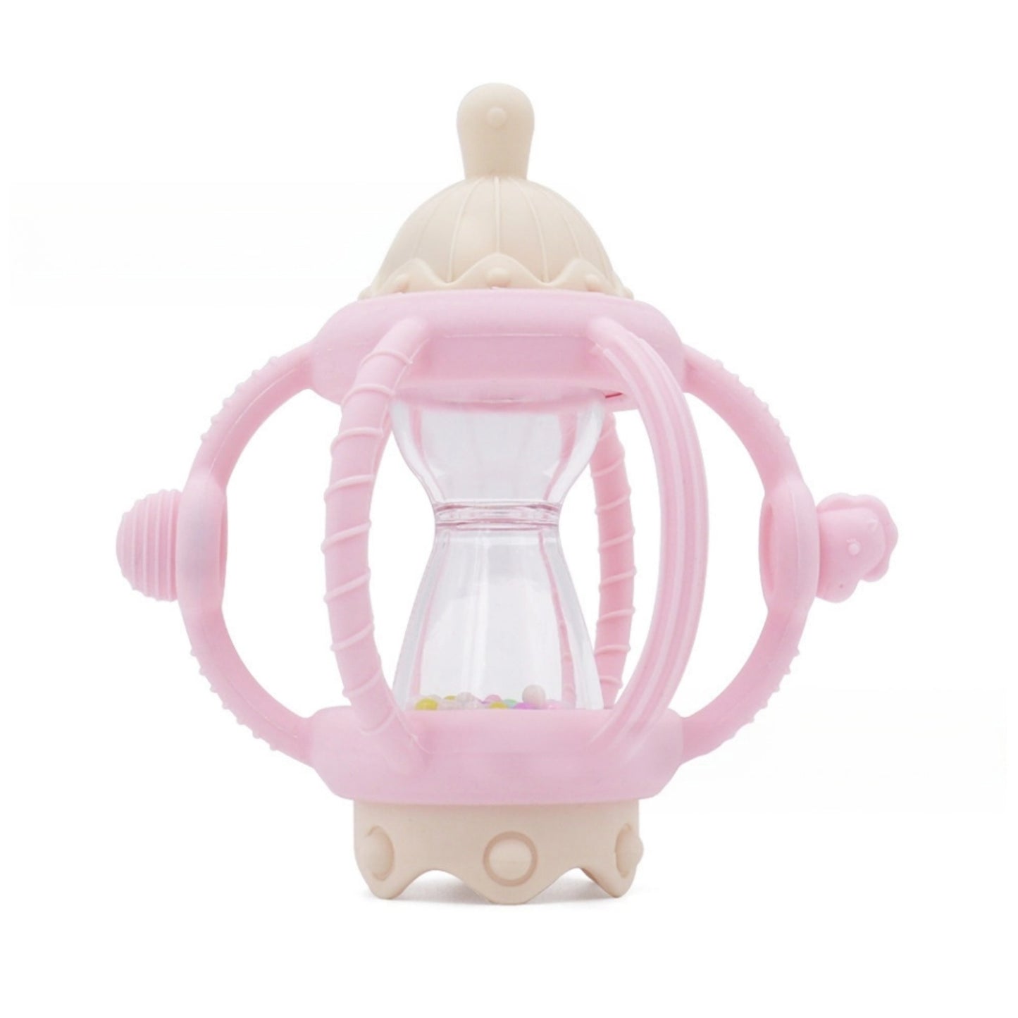 Manhattan ball | Chewable silicone | 3 pastel colors | 0-12M toy | Anti-drop toy | BPA-Free Baby Toy | Soothing Textures