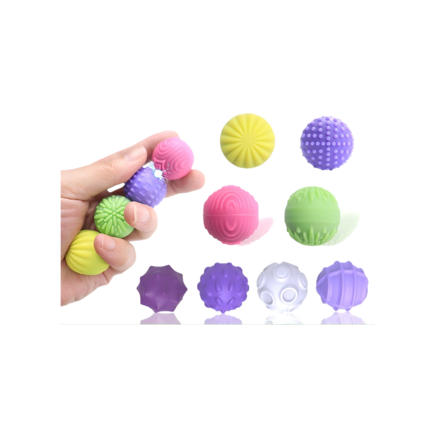 Silicone Sensory Magnetic Ball｜Elastic Magnetic Fidget Toy｜Kids Sensory Stress Relief Ball