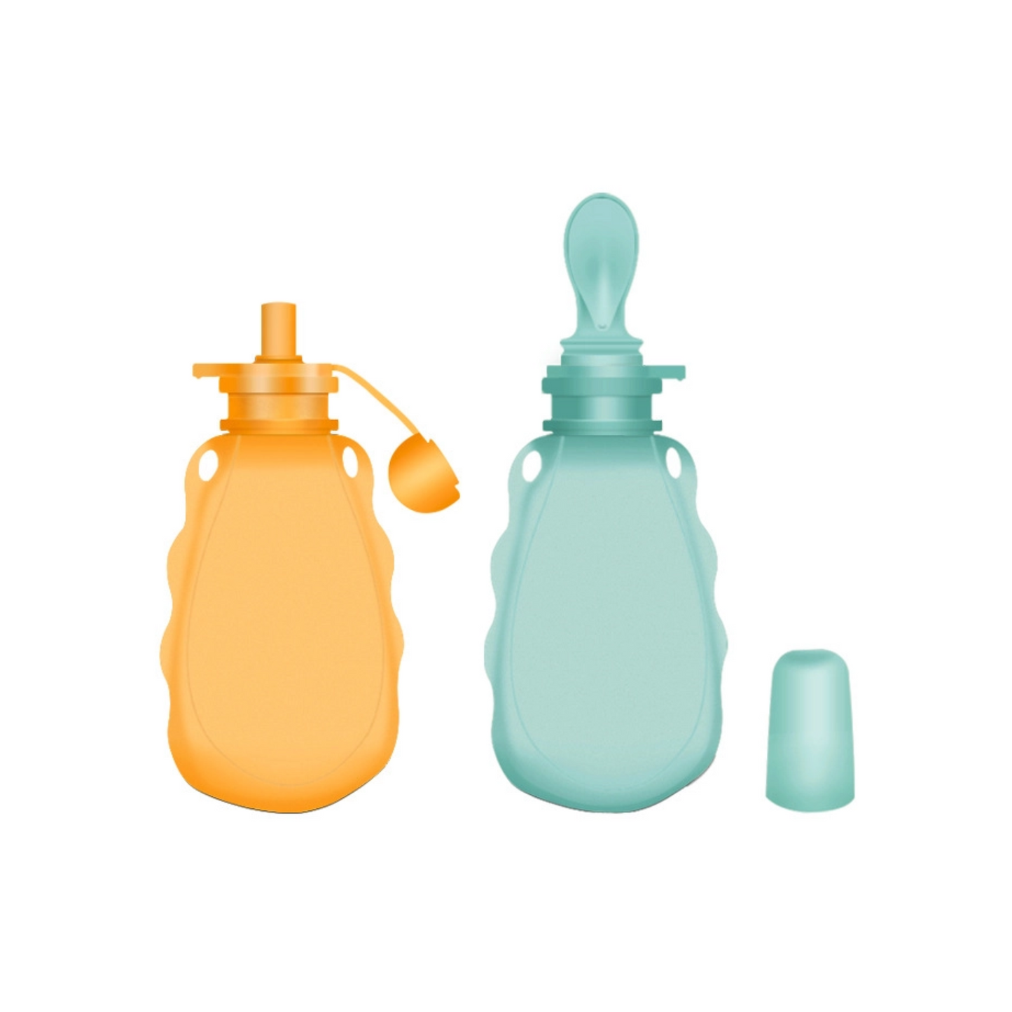 Silicone Breast Milk Storage Bag | Reusable 200ml Baby Food Pouch | Portable Leakproof Freezer Milk Bag