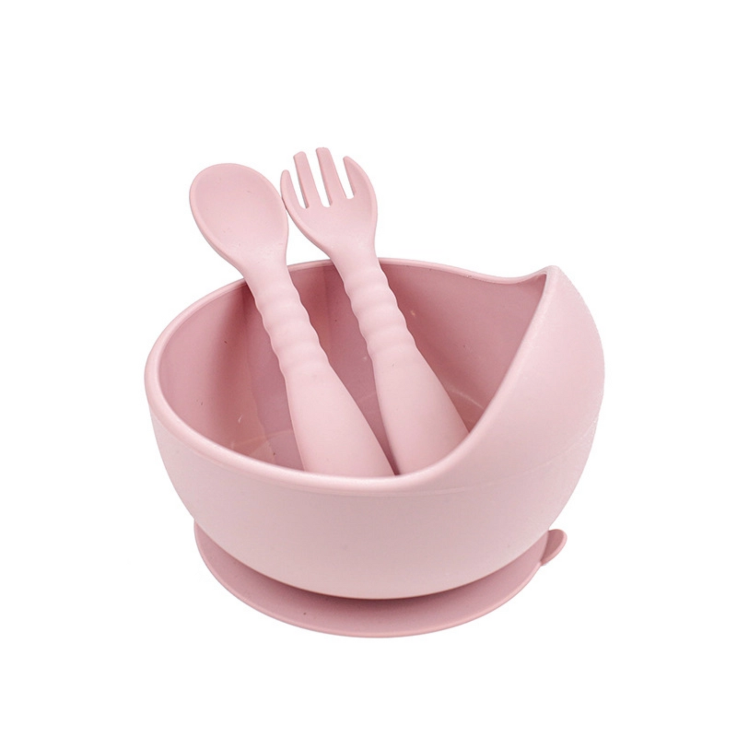 Snail Silicone Baby Suction Bowl and Spoon | Toddler Feeding Bowl | Non-slip Silicone Baby Tableware | BPA Free Weaning Dish