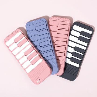 Silicone Baby Teether | Piano Design Teething Toy