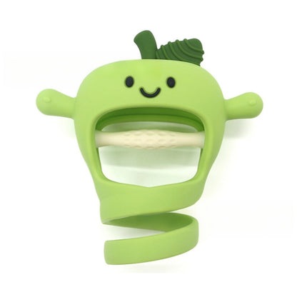 Silicone Baby Teething Mittens | Anti-Thumb Sucking Gum Massager
