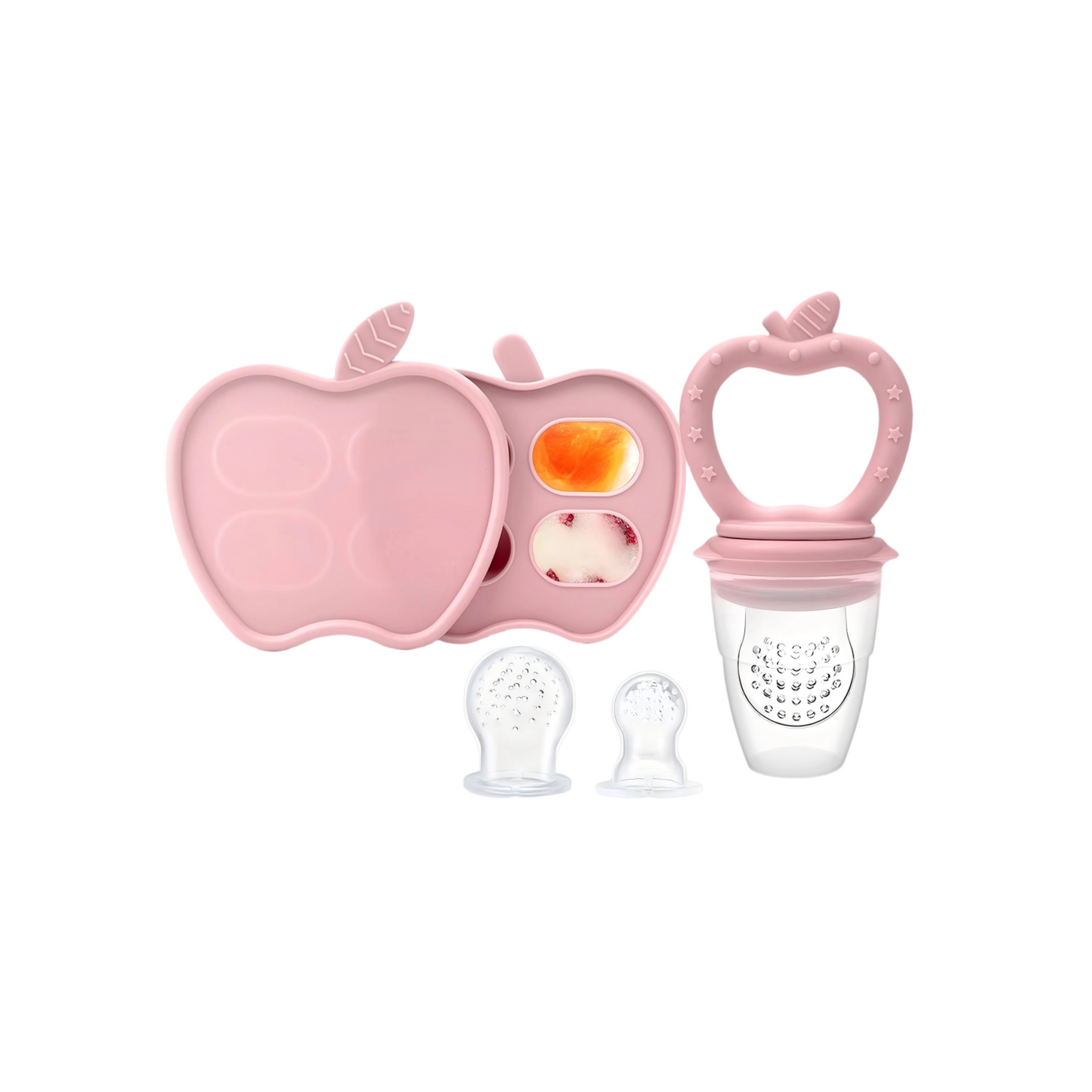 Baby Fruit Feeder Teether | Silicone Fresh Food Feeder for Self-Feeding