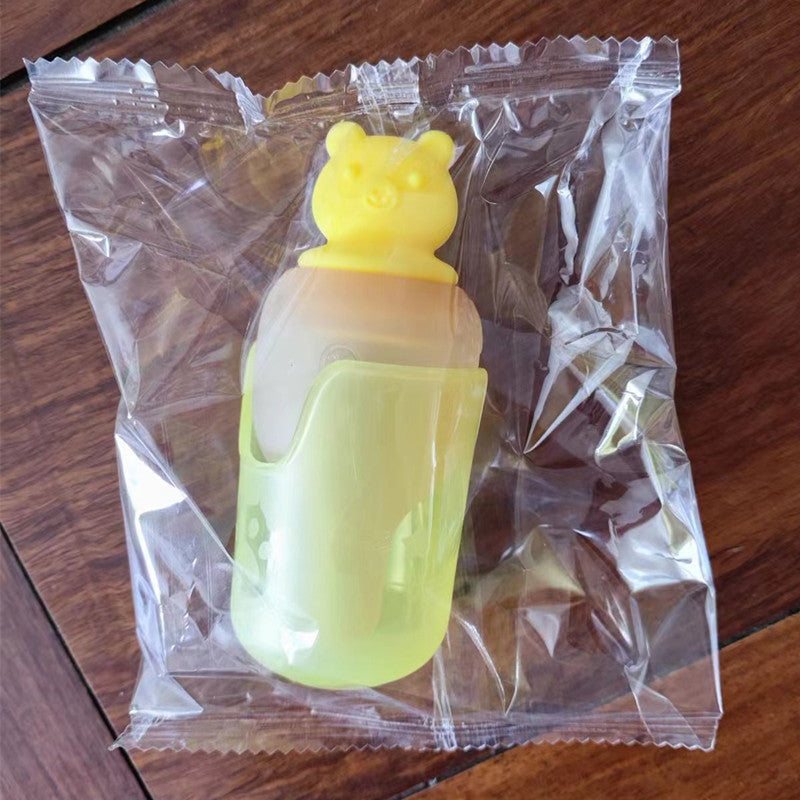 Pacifier medicine dispenser | FDA approved baby feeder | Medicine syringe with cup | Gender-neutral colors | Preemie feeding solution | 2 Soft Silicone Colors