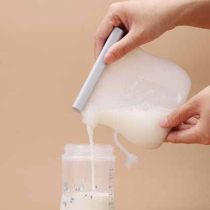 Reusable Silicone Breast Milk Storage Bag | Leak-Proof Freezer Pouch