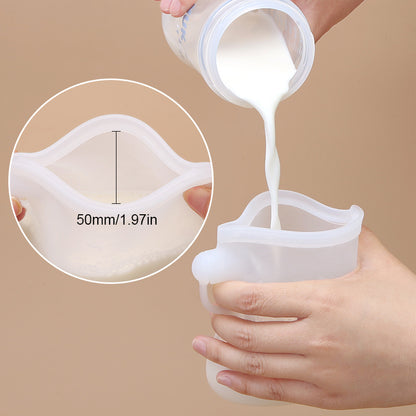 Reusable Silicone Breast Milk Storage Bag | Leak-Proof Freezer Pouch