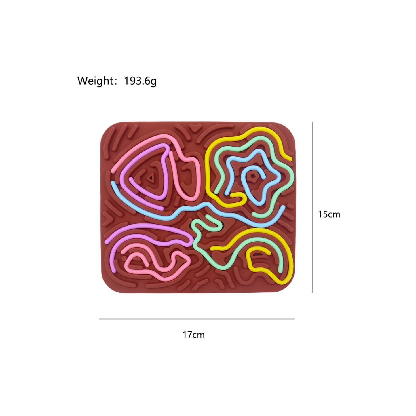 Sensory Activity Board | Kids Sensory Activity Board | Silicone Fidget Toy | Educational Learning & Stress Relief