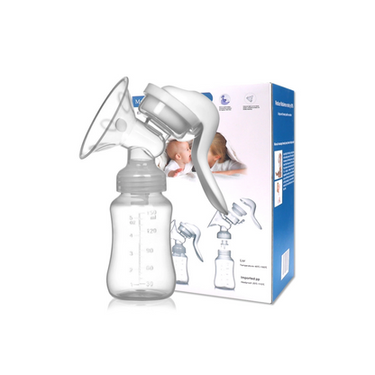 Manual Breast Pump | Gentle Suction Handheld Milk Collector