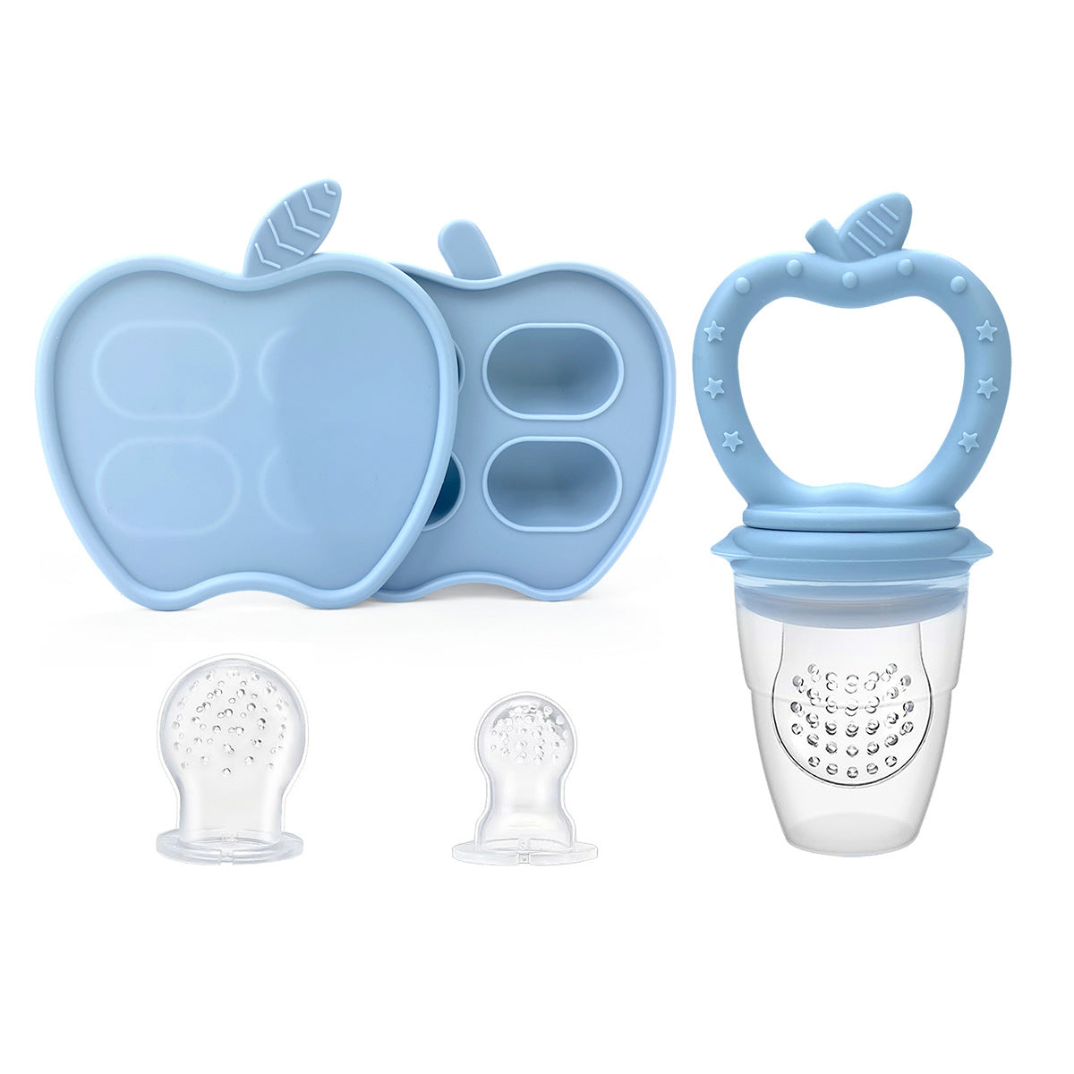 Baby Fruit Feeder Teether | Silicone Fresh Food Feeder for Self-Feeding
