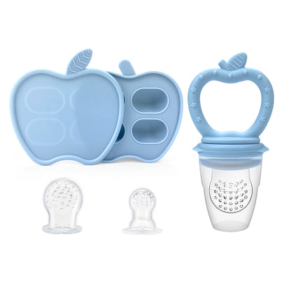 Baby Fruit Feeder Teether | Silicone Fresh Food Feeder for Self-Feeding