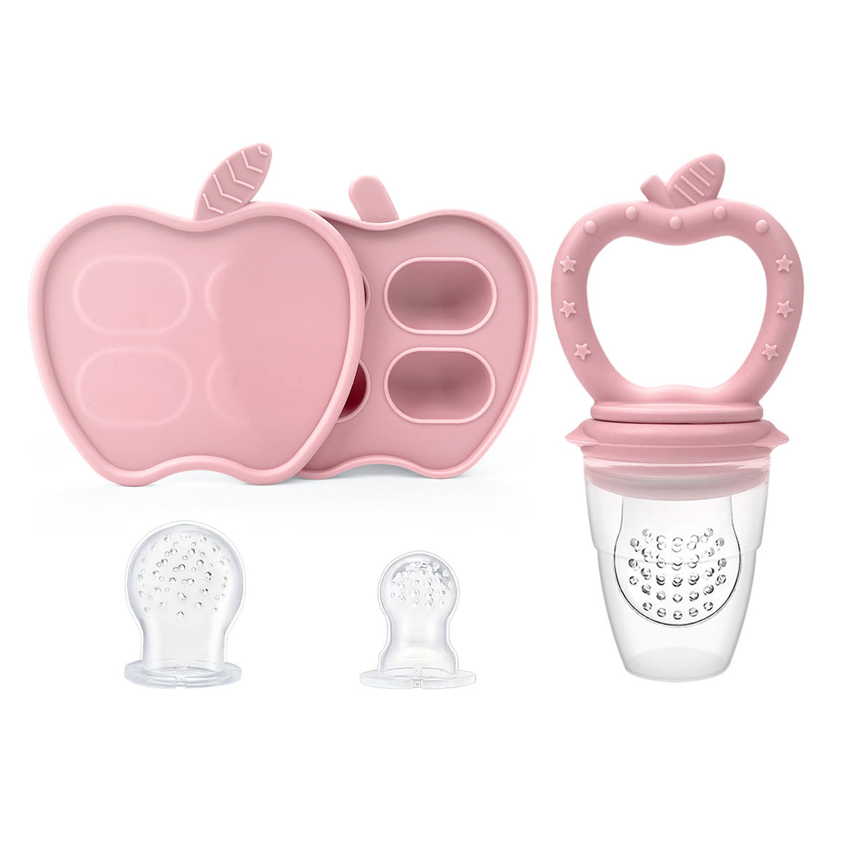 Baby Fruit Feeder Teether | Silicone Fresh Food Feeder for Self-Feeding