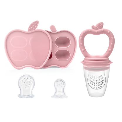 Baby Fruit Feeder Teether | Silicone Fresh Food Feeder for Self-Feeding