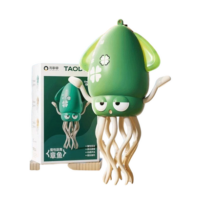 Dancing Octopus Toy | Auto-Moving Wiggly Toy with Light & Sound