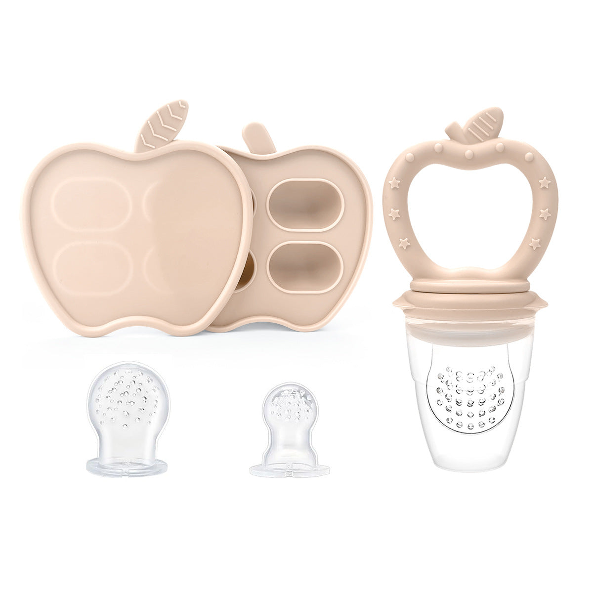 Baby Fruit Feeder Teether | Silicone Fresh Food Feeder for Self-Feeding