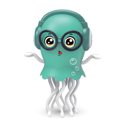 Dancing Octopus Toy | Auto-Moving Wiggly Toy with Light & Sound