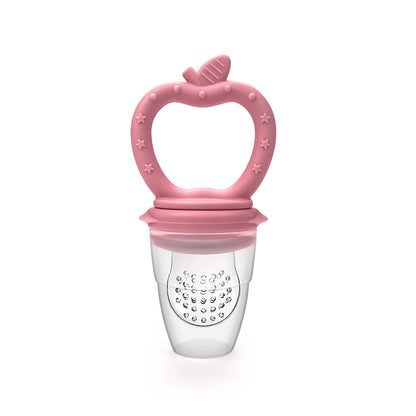 Baby Fruit Feeder Teether | Silicone Fresh Food Feeder for Self-Feeding