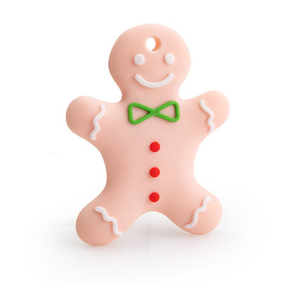 Christmas Silicone Baby Teether | Snowflake Teething Toy