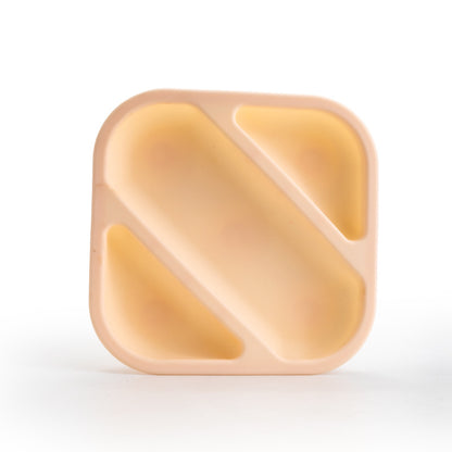 Silicone Baby Suction Plate | 3-Compartment Divided Feeding Plate