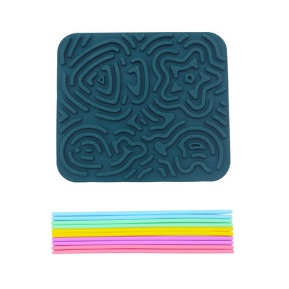 Sensory Silicone Activity Board | Learning Fidget Toy for Kids