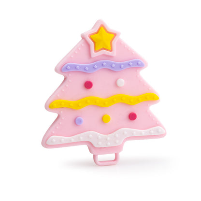 Christmas Silicone Baby Teether | Snowflake Teething Toy