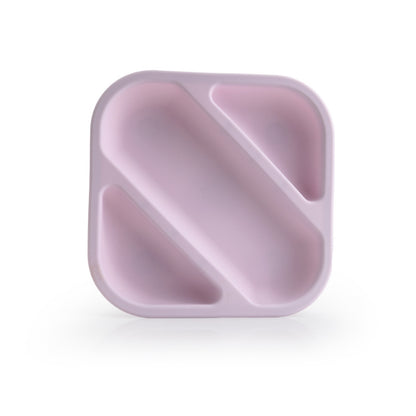 Silicone Baby Suction Plate | 3-Compartment Divided Feeding Plate