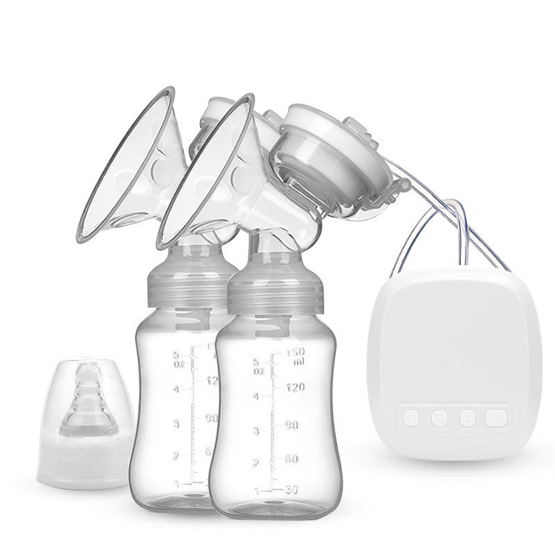 Electric Double Breast Pump | Powerful Suction & Quiet Design | Postpartum Milk Collector | Breastfeeding Essentials