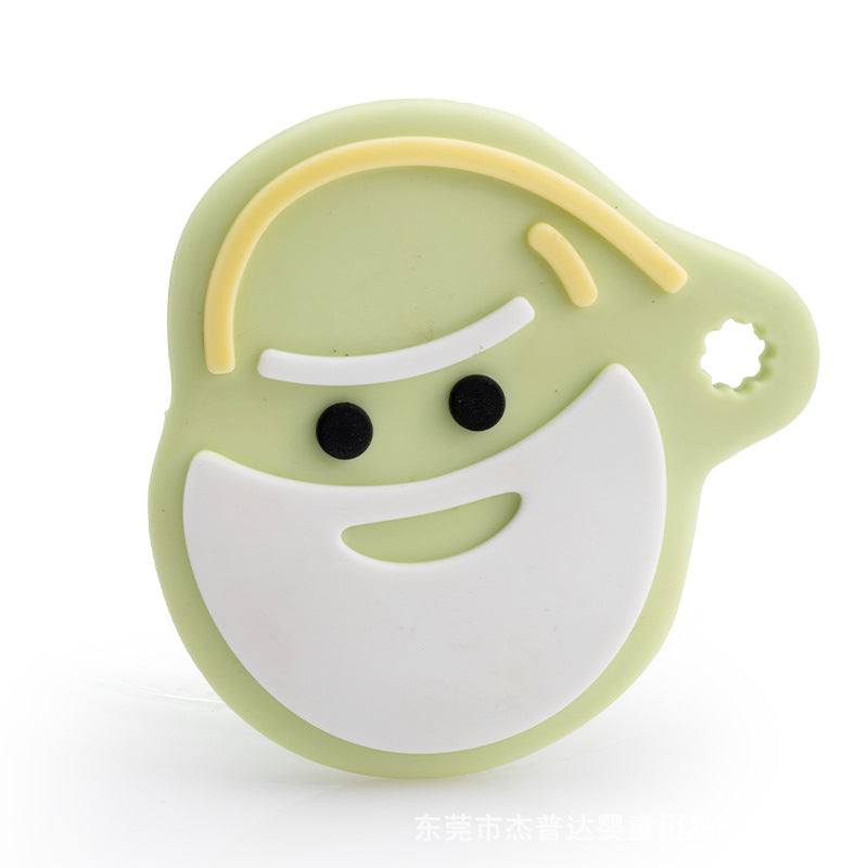 Christmas Series Baby Silicone Teether | Snowflake Teething Toy | Food Grade Silicone Gum Soother | Safe Teether for Infant Relief