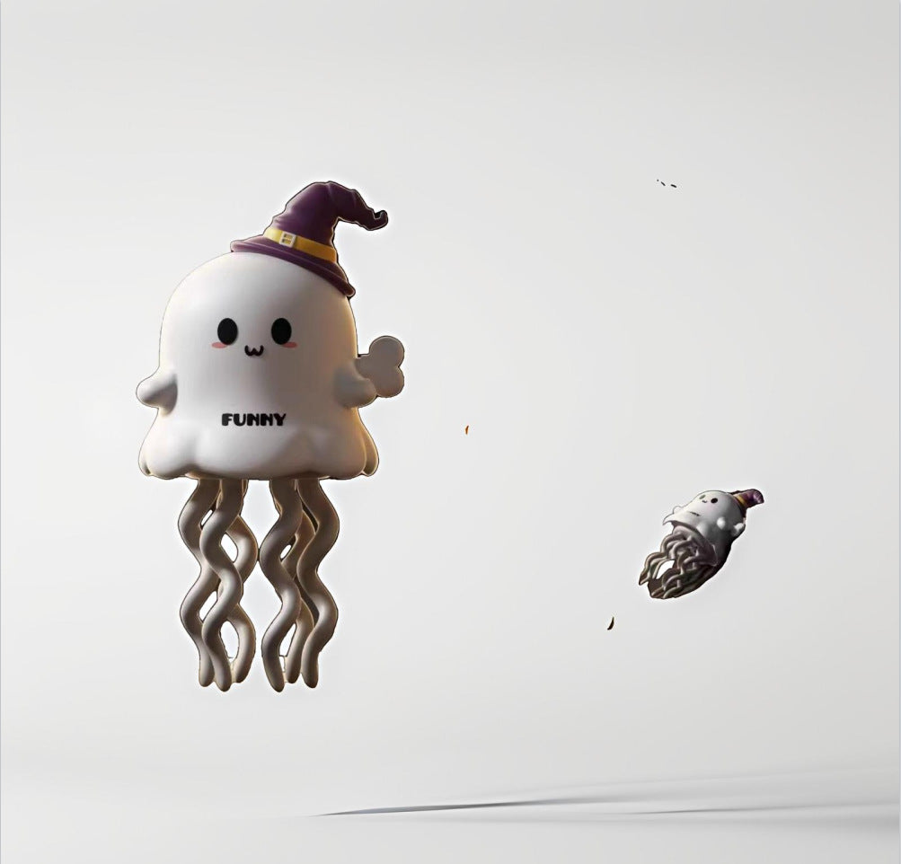 Christmas Dancing Ghost Corn Toy | Wind-Up Wiggly Holiday Toy