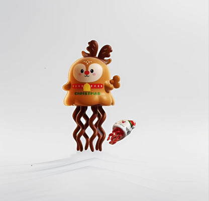 Christmas Dancing Ghost Corn Toy | Wind-Up Wiggly Holiday Toy