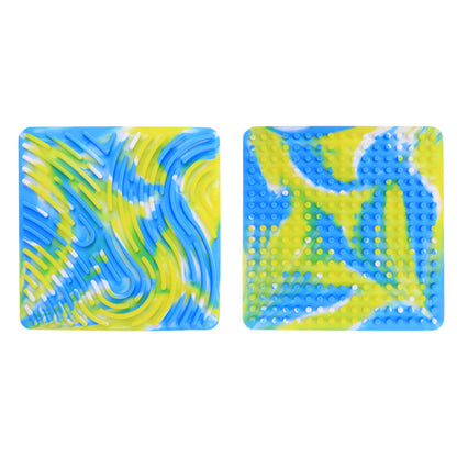 Sensory Silicone Activity Board | Double-Sided Learning Fidget Toy