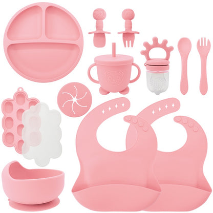 Silicone Baby Feeding Set | 13PCS Suction Tableware Kit