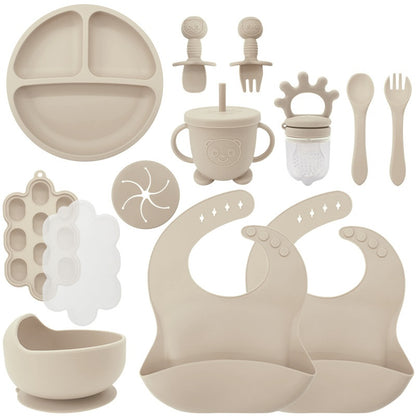 Silicone Baby Feeding Set | 13PCS Suction Tableware Kit