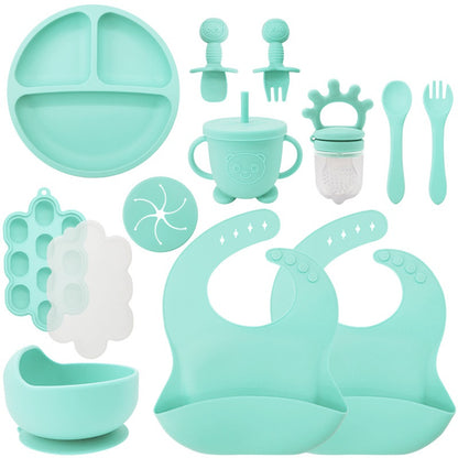 Silicone Baby Feeding Set | 13PCS Suction Tableware Kit