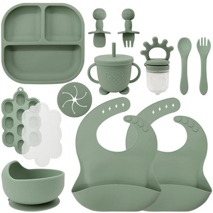 Silicone Baby Feeding Set | 13PCS Suction Tableware Kit
