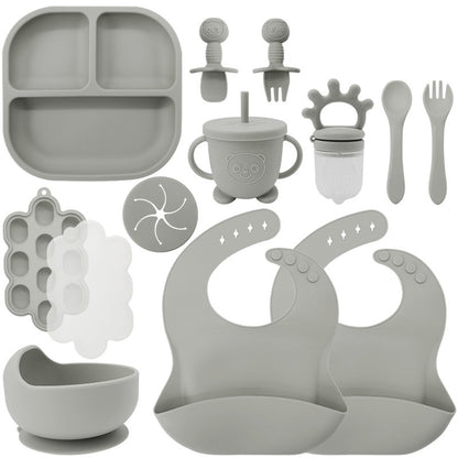 Silicone Baby Feeding Set | 13PCS Suction Tableware Kit
