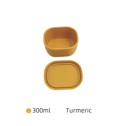 Silicone Baby Food Containers | Leak-Proof Divided Snack Boxes