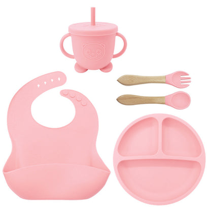 Silicone Baby Feeding Set | 8PCS Toddler Training Tableware