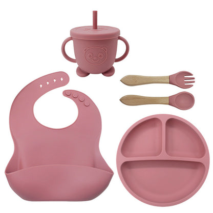 Silicone Baby Feeding Set | 8PCS Toddler Training Tableware