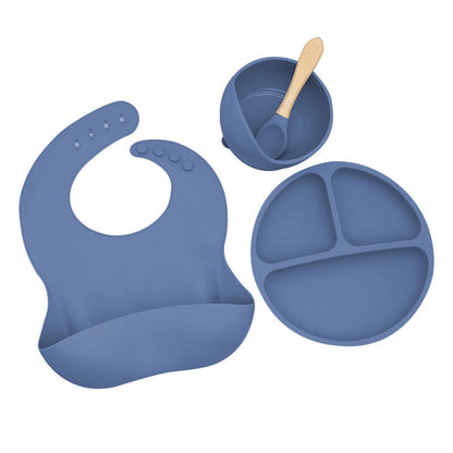 Silicone Baby Feeding Set | 8PCS Toddler Training Tableware