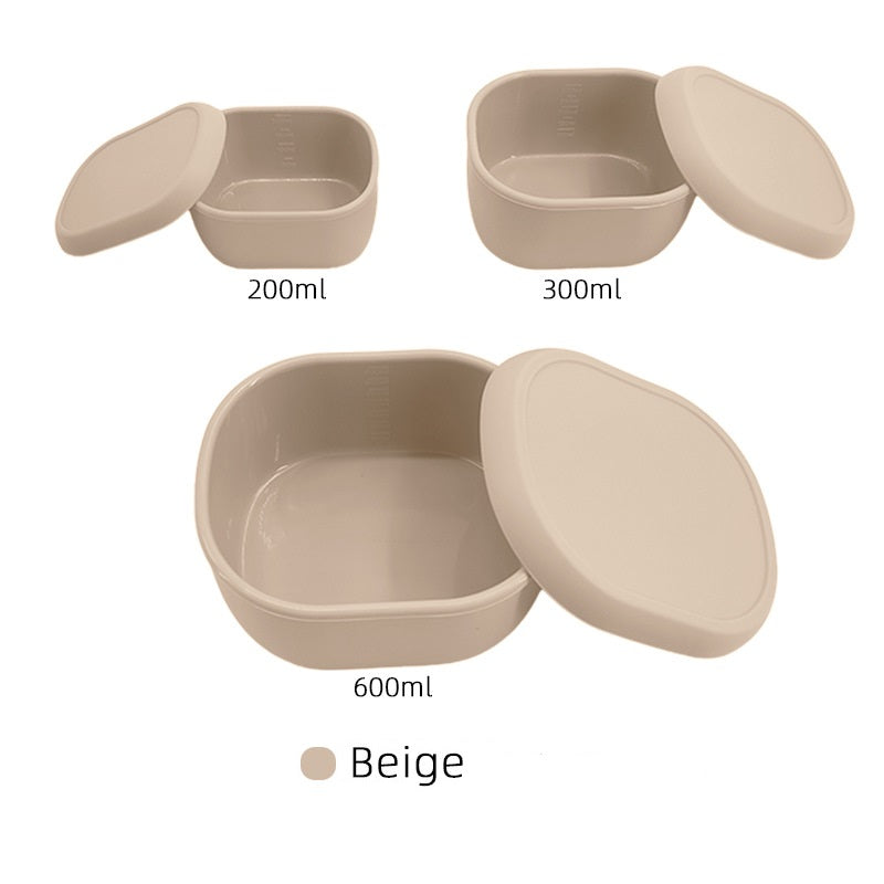 Best Silicone Baby Food Containers | Leak-Proof Bento Snack Boxes | Reusable Kids Lunch Storage | Divided Meal Prep Pouches | Portable Toddler Fresh-Keeper