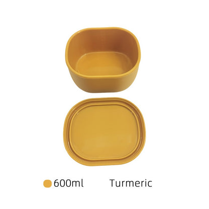 Silicone Baby Food Containers | Leak-Proof Divided Snack Boxes