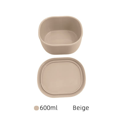 Silicone Baby Food Containers | Leak-Proof Divided Snack Boxes