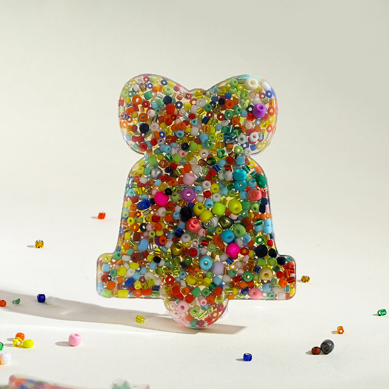 Christmas Silicone Fidget Toy | Holiday Sensory Pop Toy | Silicone Stress Relief Toy for Kids