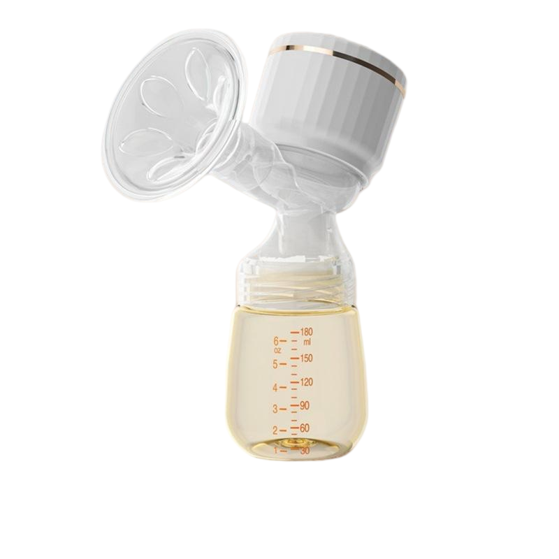Electric Breast Pump | Portable Silent Automatic Milk Extractor | Comfortable One-Piece Design for Postpartum Mothers | Breast Milk Collection Made Easy