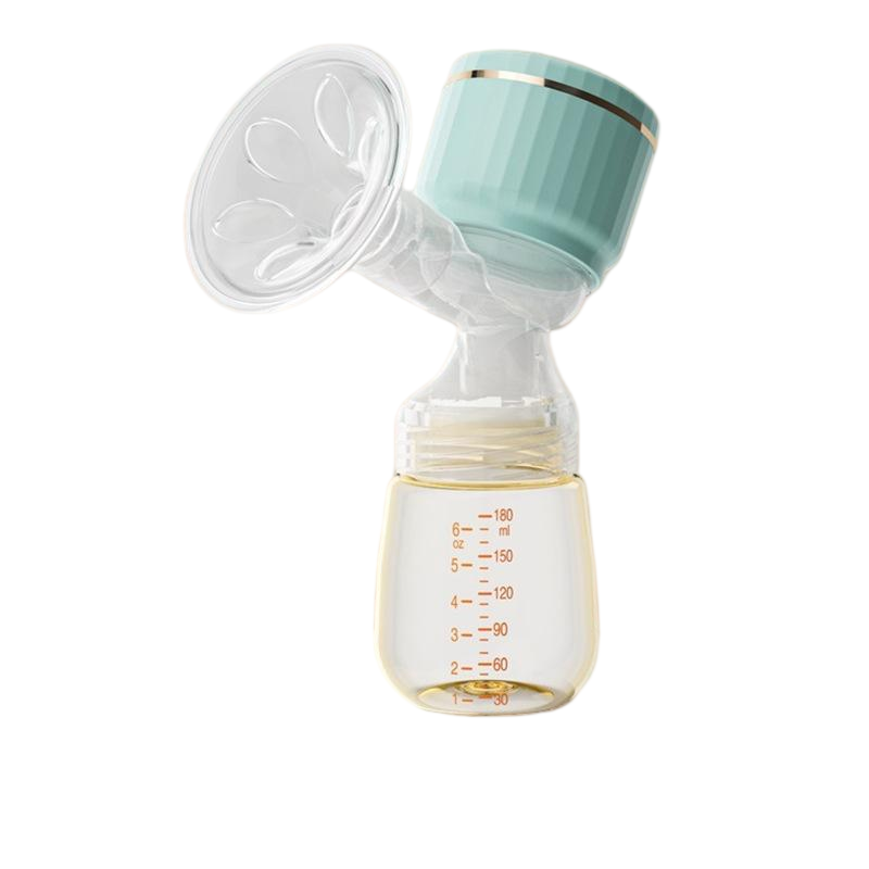 Electric Breast Pump | Portable Silent Automatic Milk Extractor | Comfortable One-Piece Design for Postpartum Mothers | Breast Milk Collection Made Easy